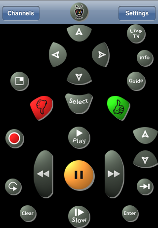 iPhone TiVoRemote