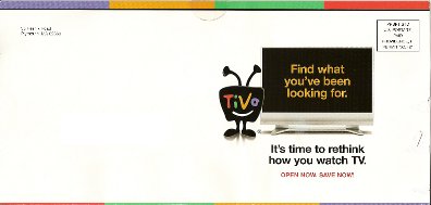 Comcast TiVo mailer cover 2