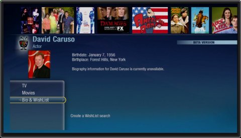 New TiVo Search Interface