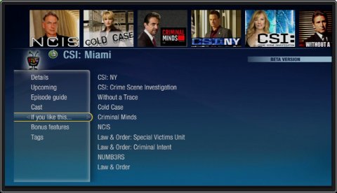 New TiVo Search Interface