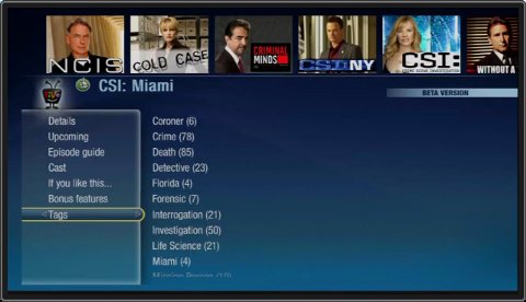 New TiVo Search Interface