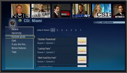 New TiVo Search Interface