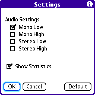 SPM Settings