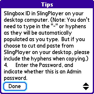 Slingbox Directory Tips