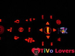 Backlit remote