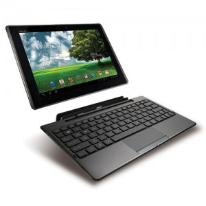 Asus Eee Pad Transformer with keyboard