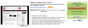 Kindle Gizmo Lovers