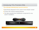 TiVo Premiere Elite Training Slide 2