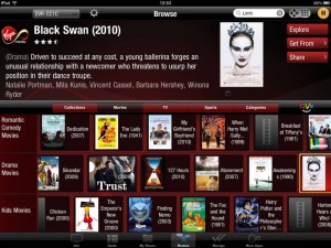 Virgin Media TiVo iPad App 1