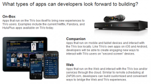 TiVo Platform SDK
