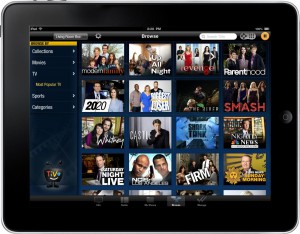 TiVo iOS 1.9 Browse - iPad