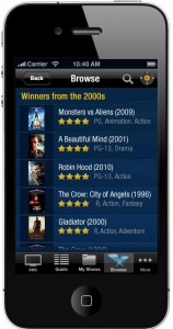 TiVo iOS 1.9 Browse - iPhone